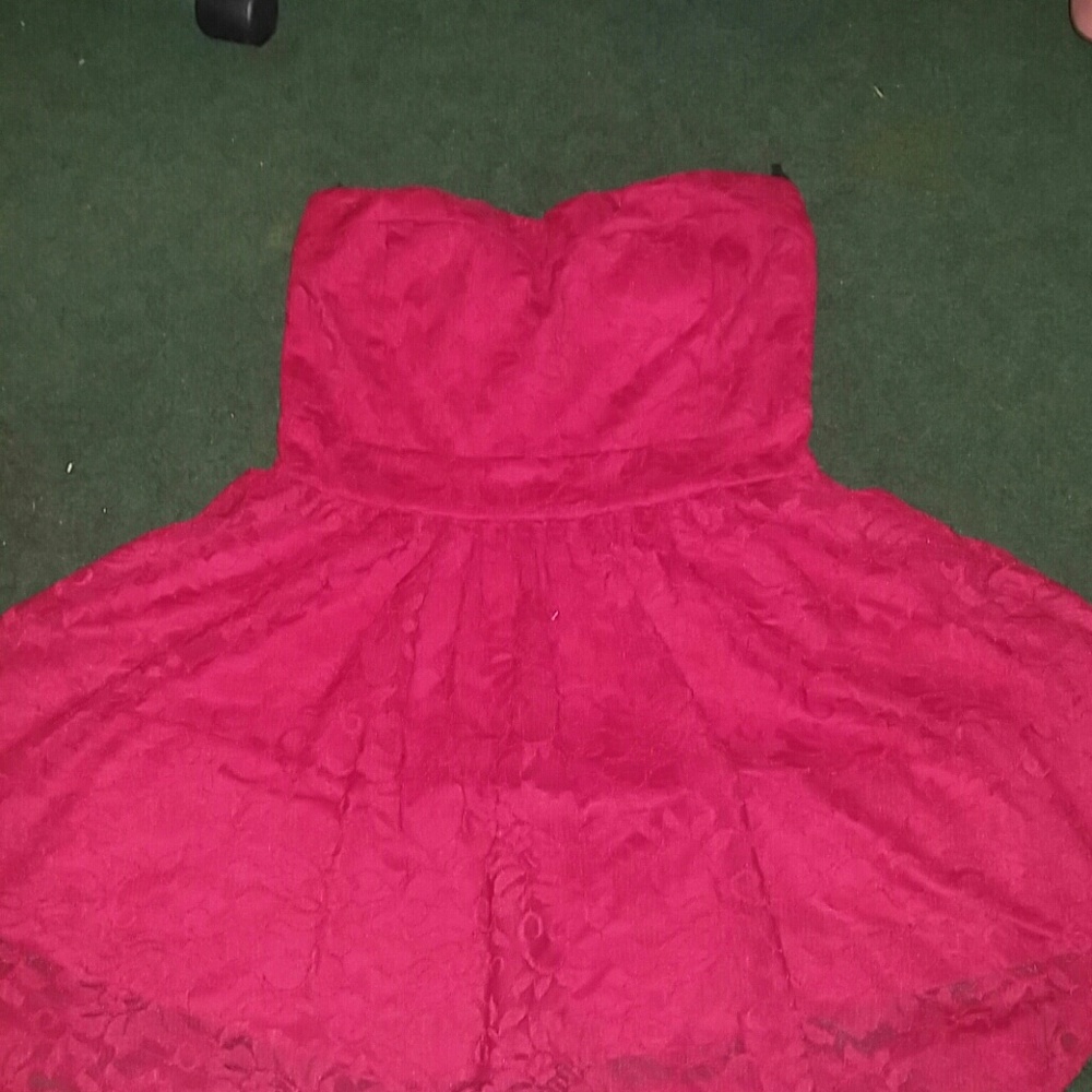 Red Lace Dress